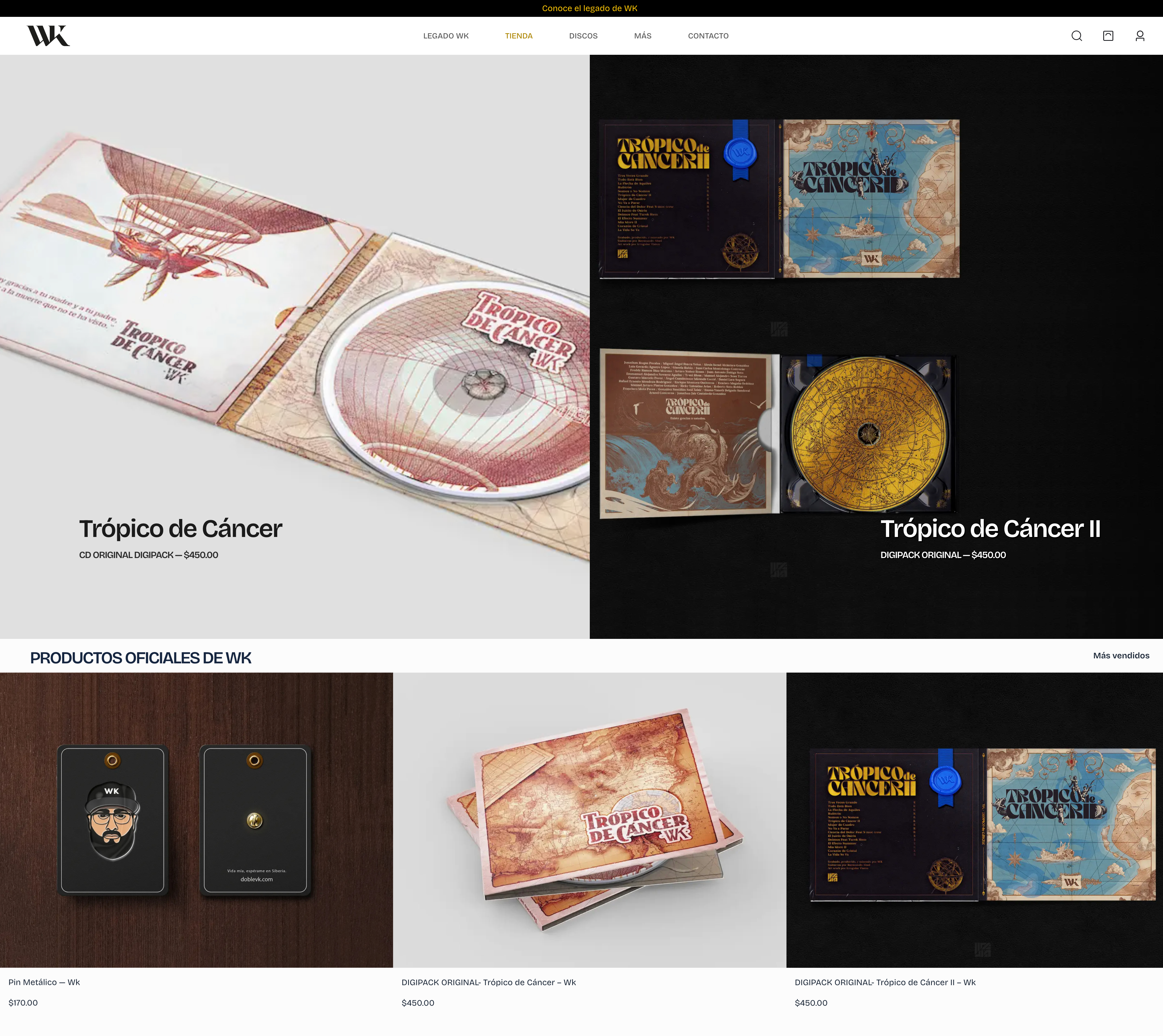 DobleVK.com - ejemplo de tienda