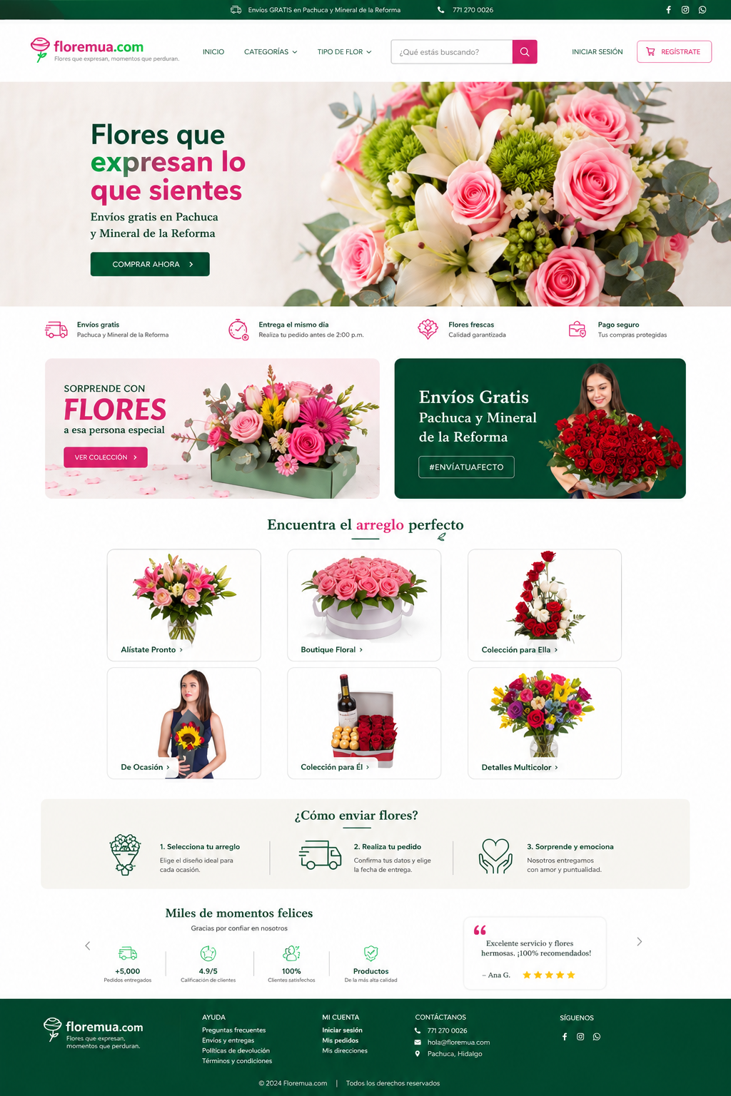 Floremua - ejemplo de tienda